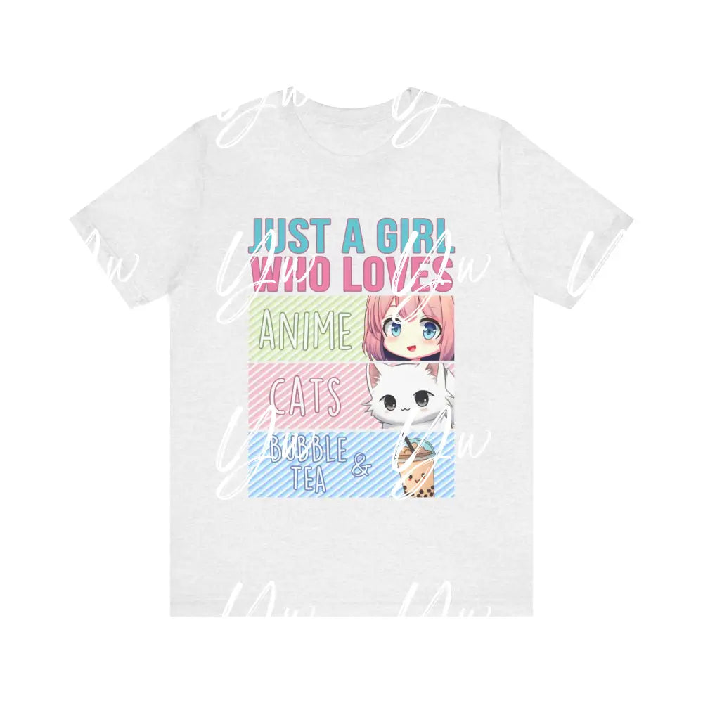 Anime & Boba Tea T-Shirt - Yenni's Warehouse
