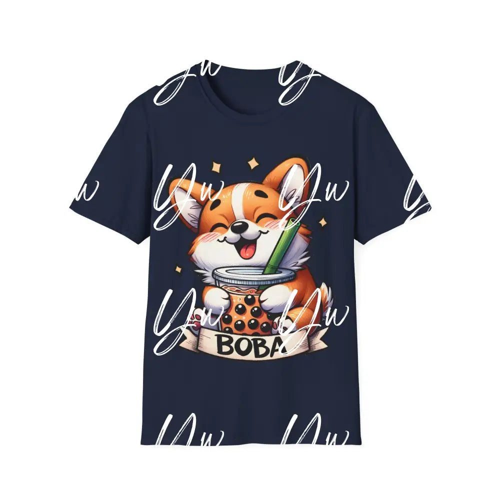 Corgi Boba T-Shirt - Yenni's Warehouse