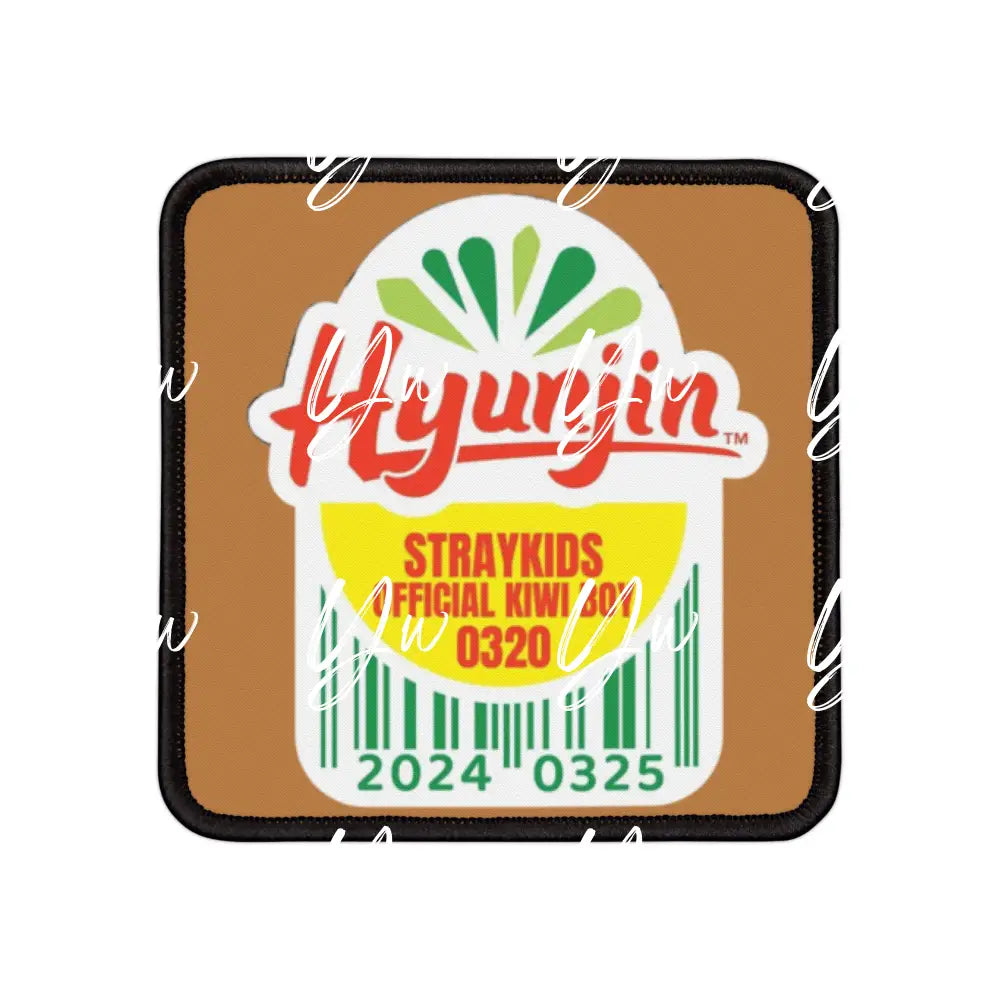 Hyunjin Kiwi Iron-On Patch - Yenni's Warehouse