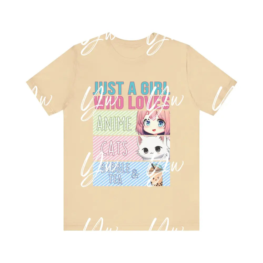 Anime & Boba Tea T-Shirt - Yenni's Warehouse