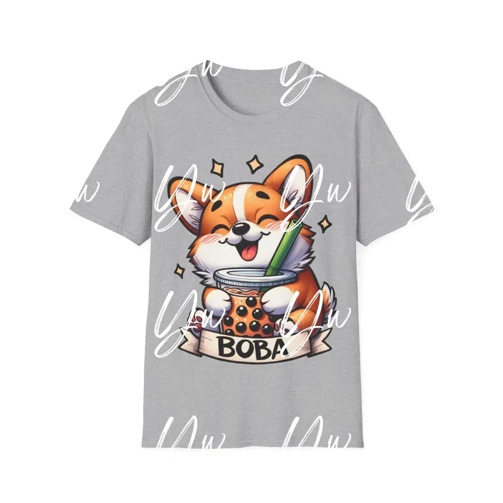 Corgi Boba T-Shirt - Yenni's Warehouse