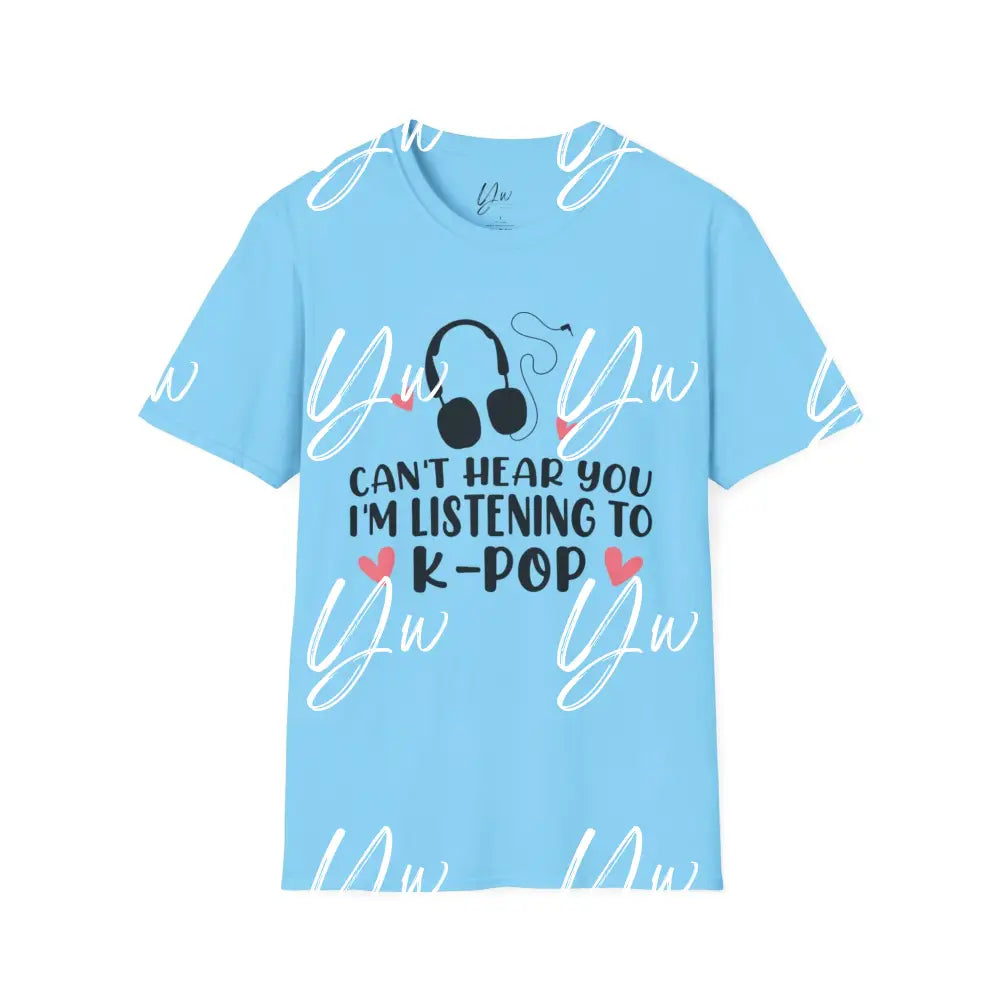 Listening to Kpop T-Shirt - Yenni's Warehouse