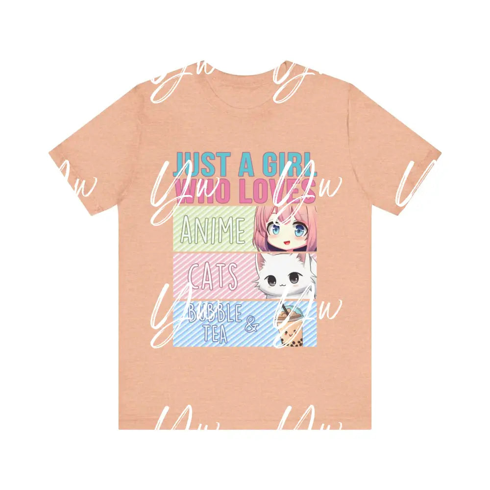 Anime & Boba Tea T-Shirt - Yenni's Warehouse