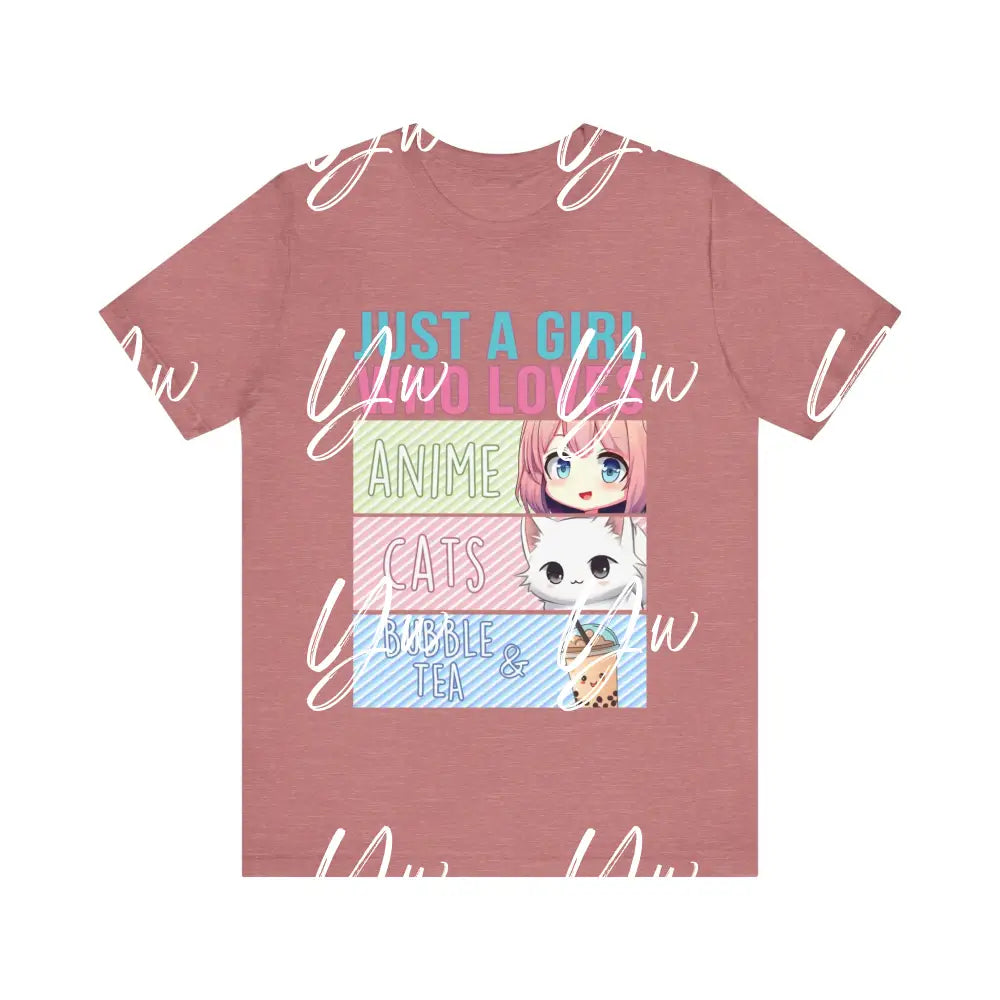 Anime & Boba Tea T-Shirt - Yenni's Warehouse