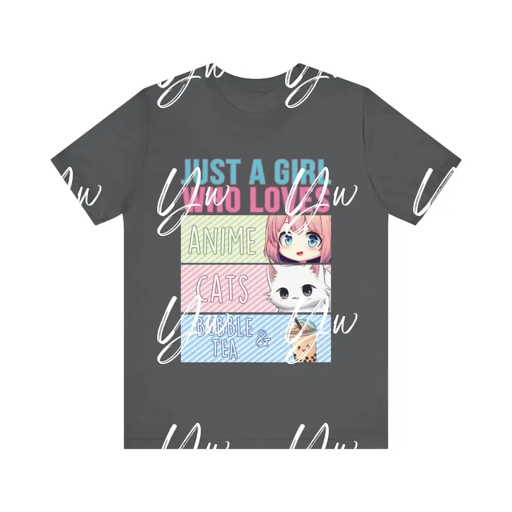 Anime & Boba Tea T-Shirt - Yenni's Warehouse