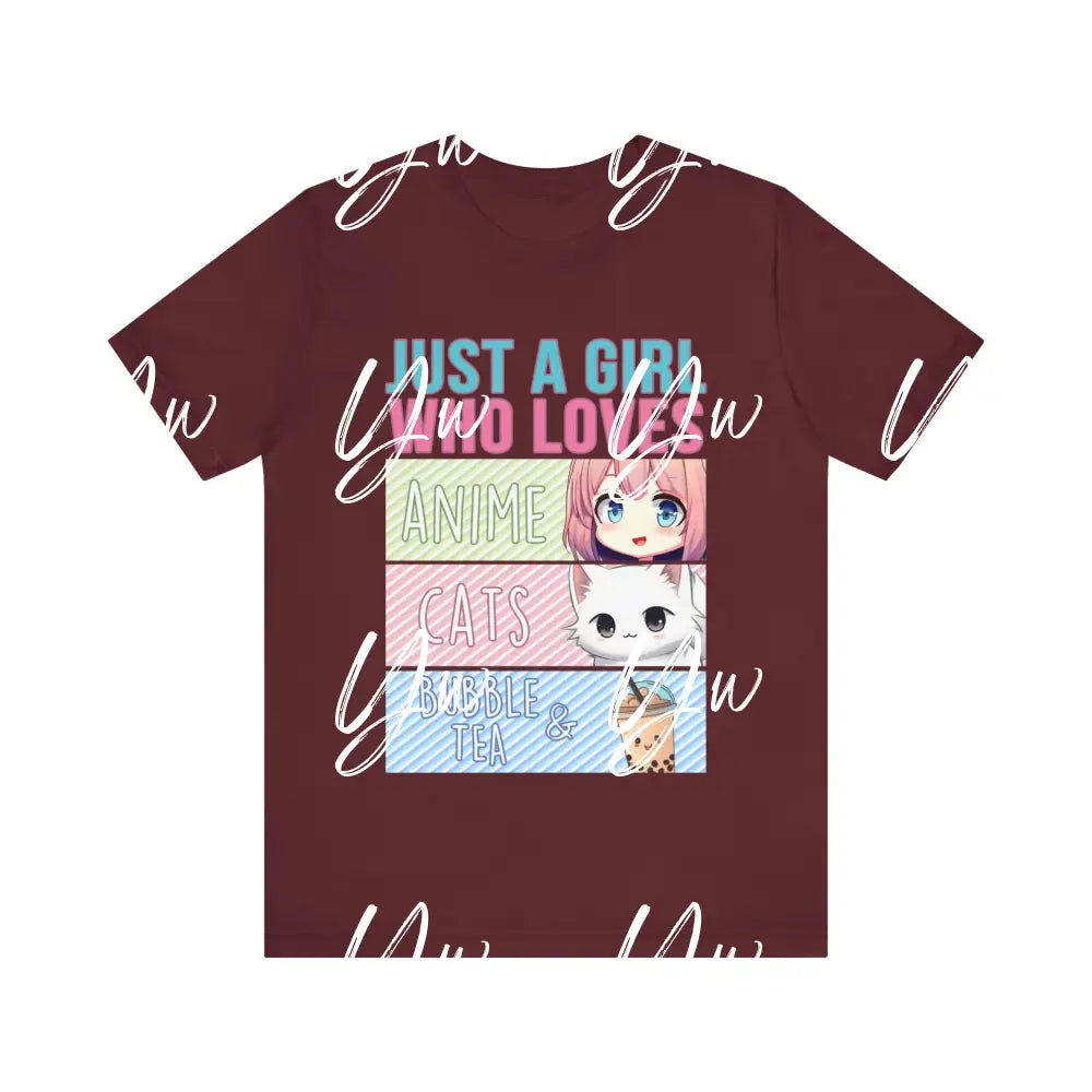 Anime & Boba Tea T-Shirt - Yenni's Warehouse