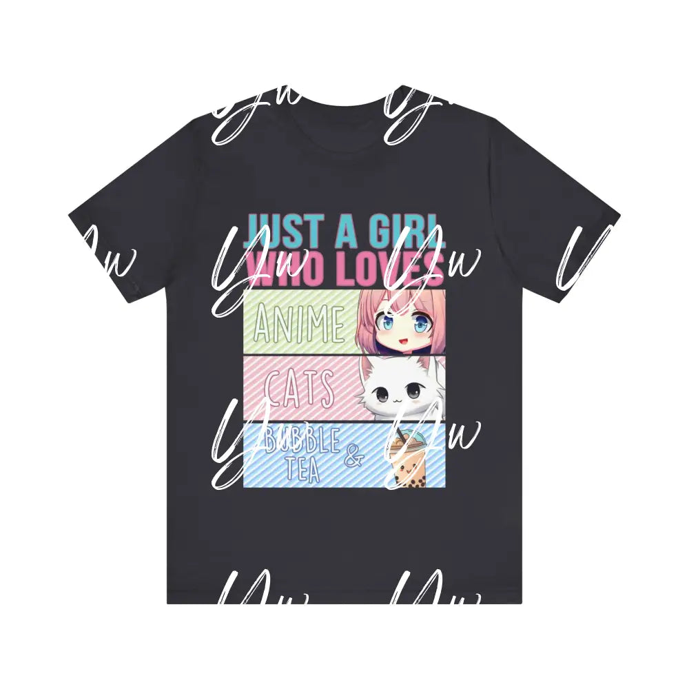 Anime & Boba Tea T-Shirt - Yenni's Warehouse