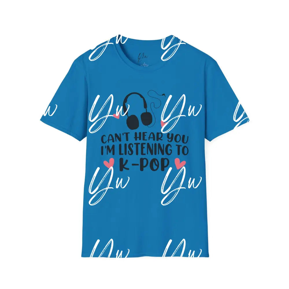 Listening to Kpop T-Shirt - Yenni's Warehouse