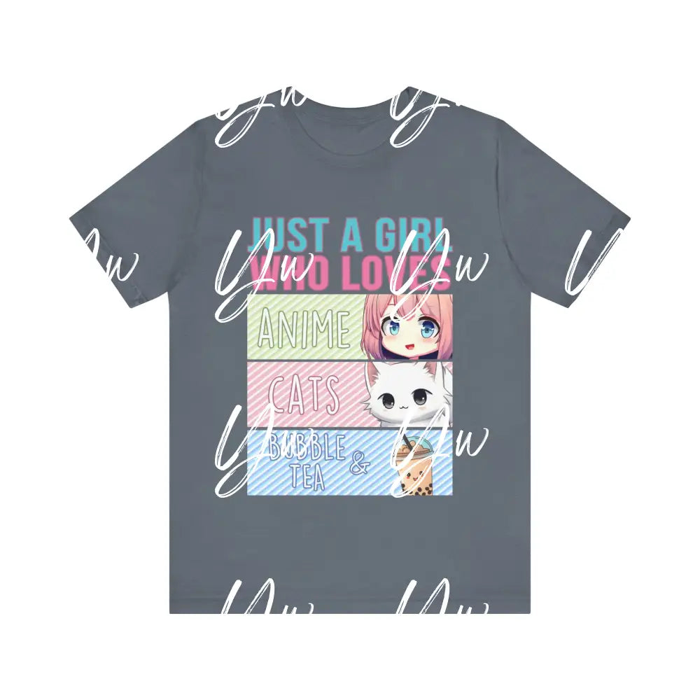 Anime & Boba Tea T-Shirt - Yenni's Warehouse