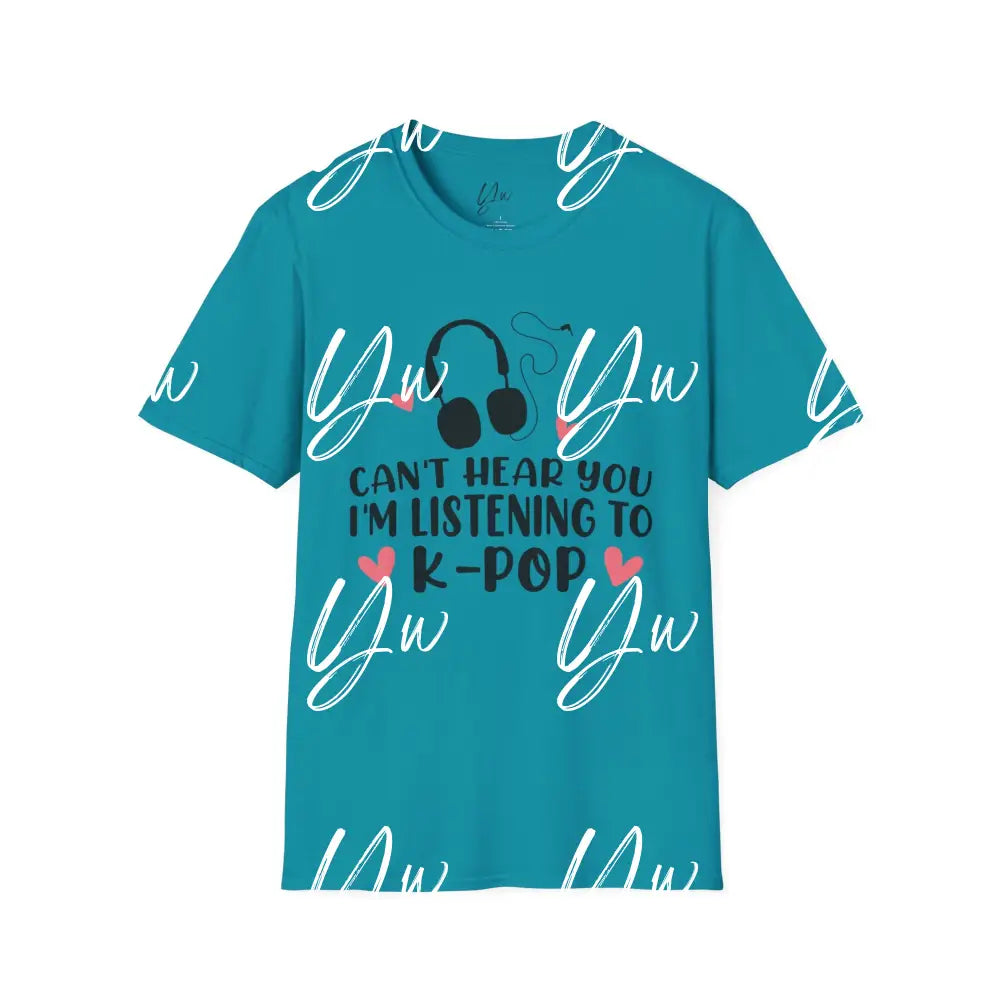 Listening to Kpop T-Shirt - Yenni's Warehouse