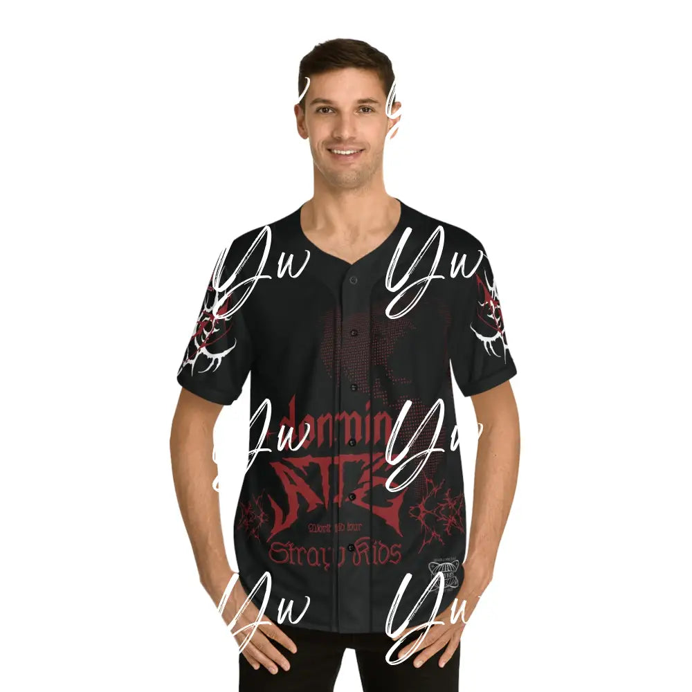 Stray Kids Dominate Tour Baseball Jersey - Yenni's Warehouse