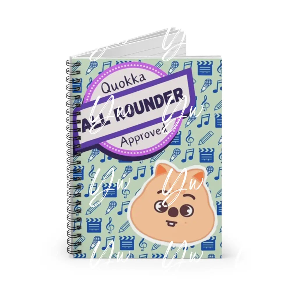 Quokka Approved Spiral Notebook
