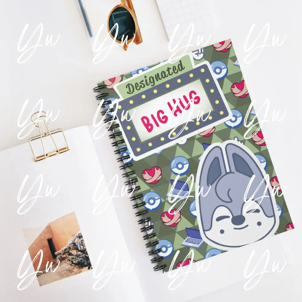 Spiral Notebook- Big Hug