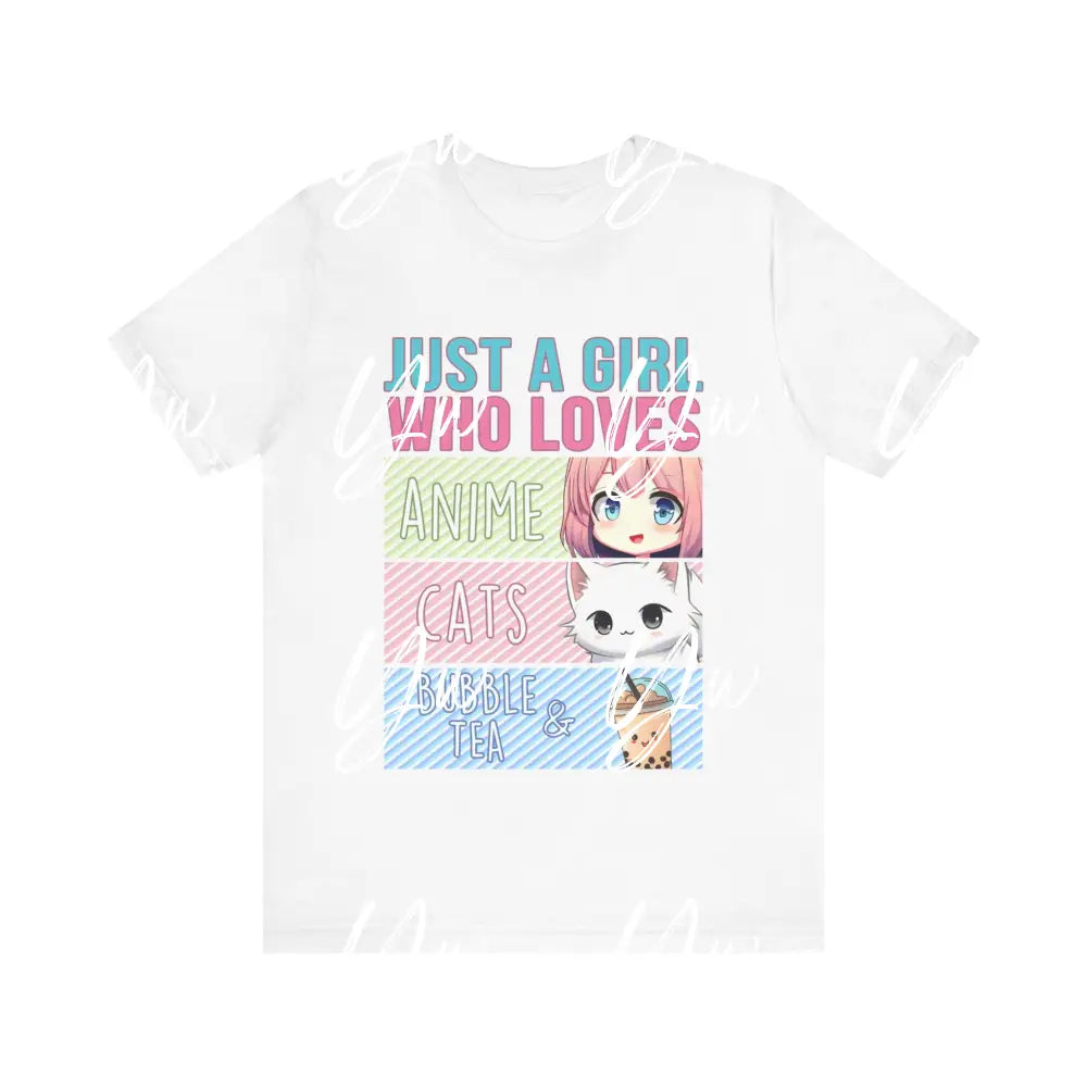 Anime & Boba Tea T-Shirt - Yenni's Warehouse