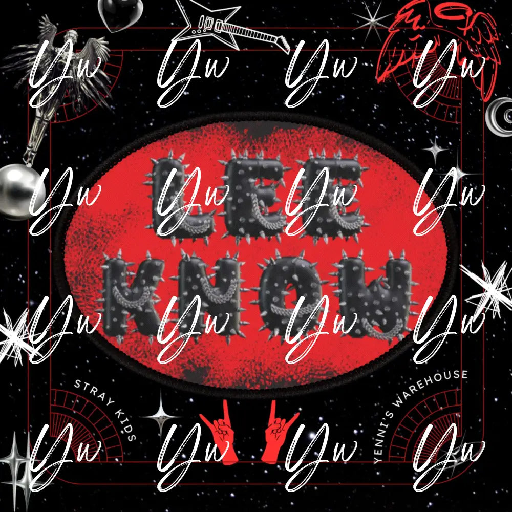 Lee Know Iron-On Patch - Yenni's Warehouse