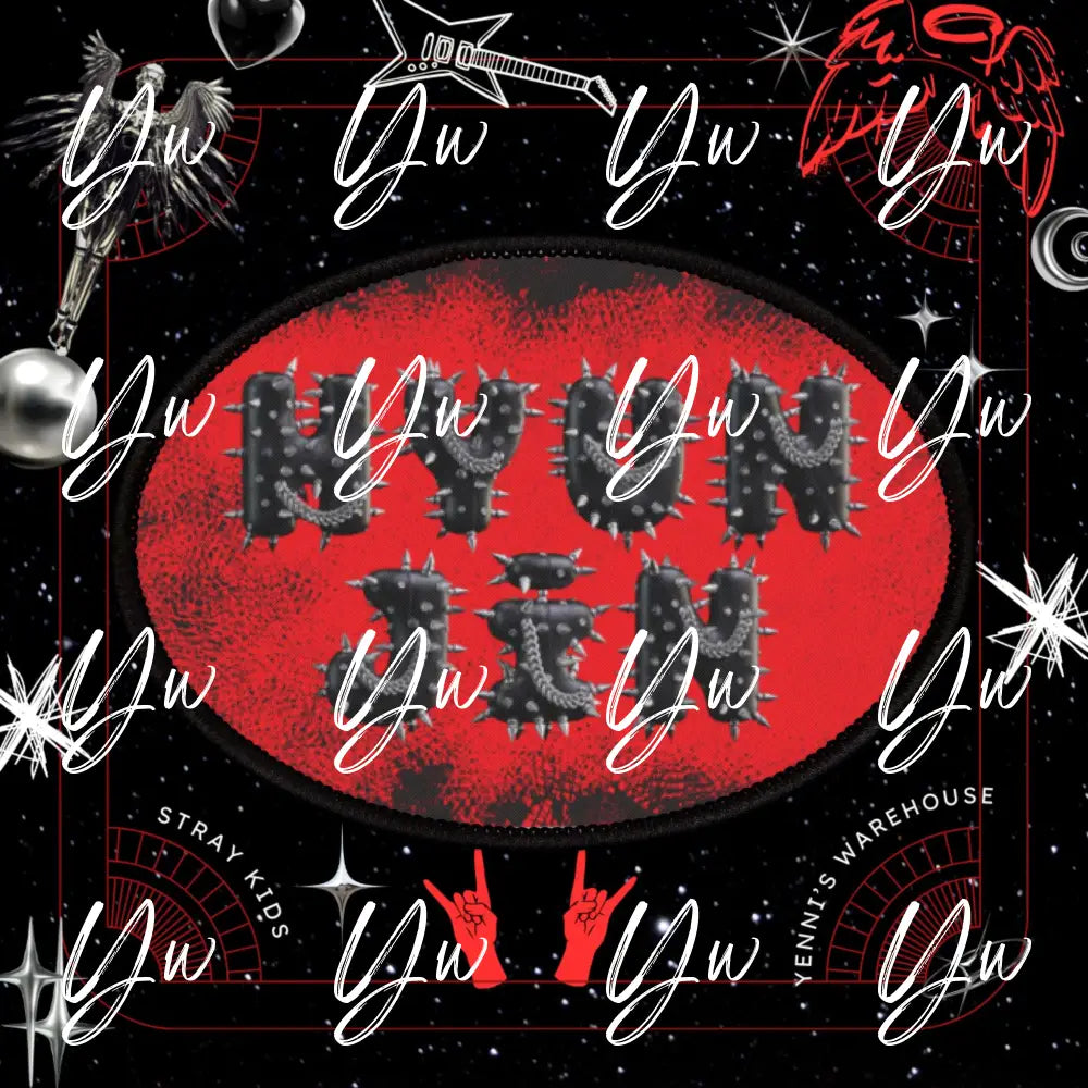 Hyunjin Iron-On Patch