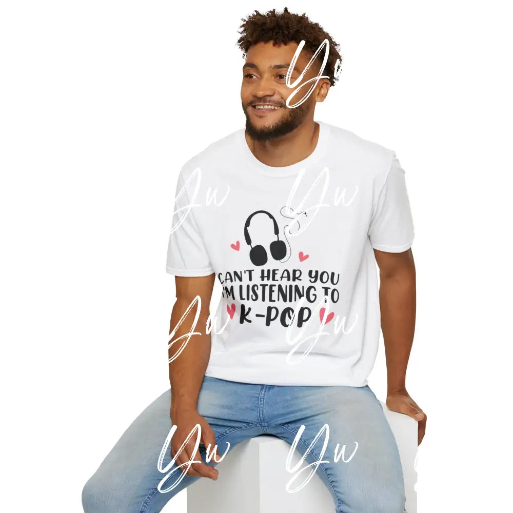 Listening to Kpop T-Shirt - Yenni's Warehouse