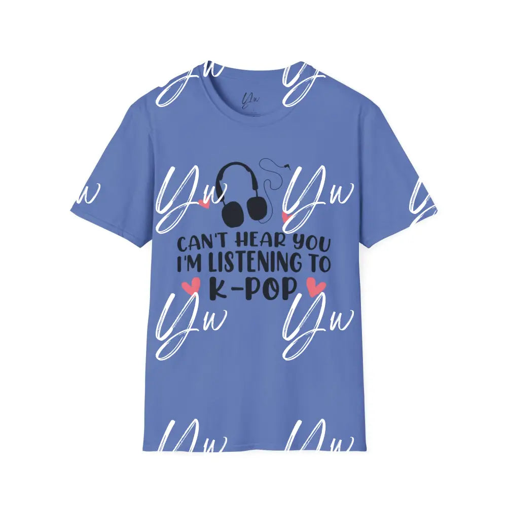 Listening to Kpop T-Shirt - Yenni's Warehouse