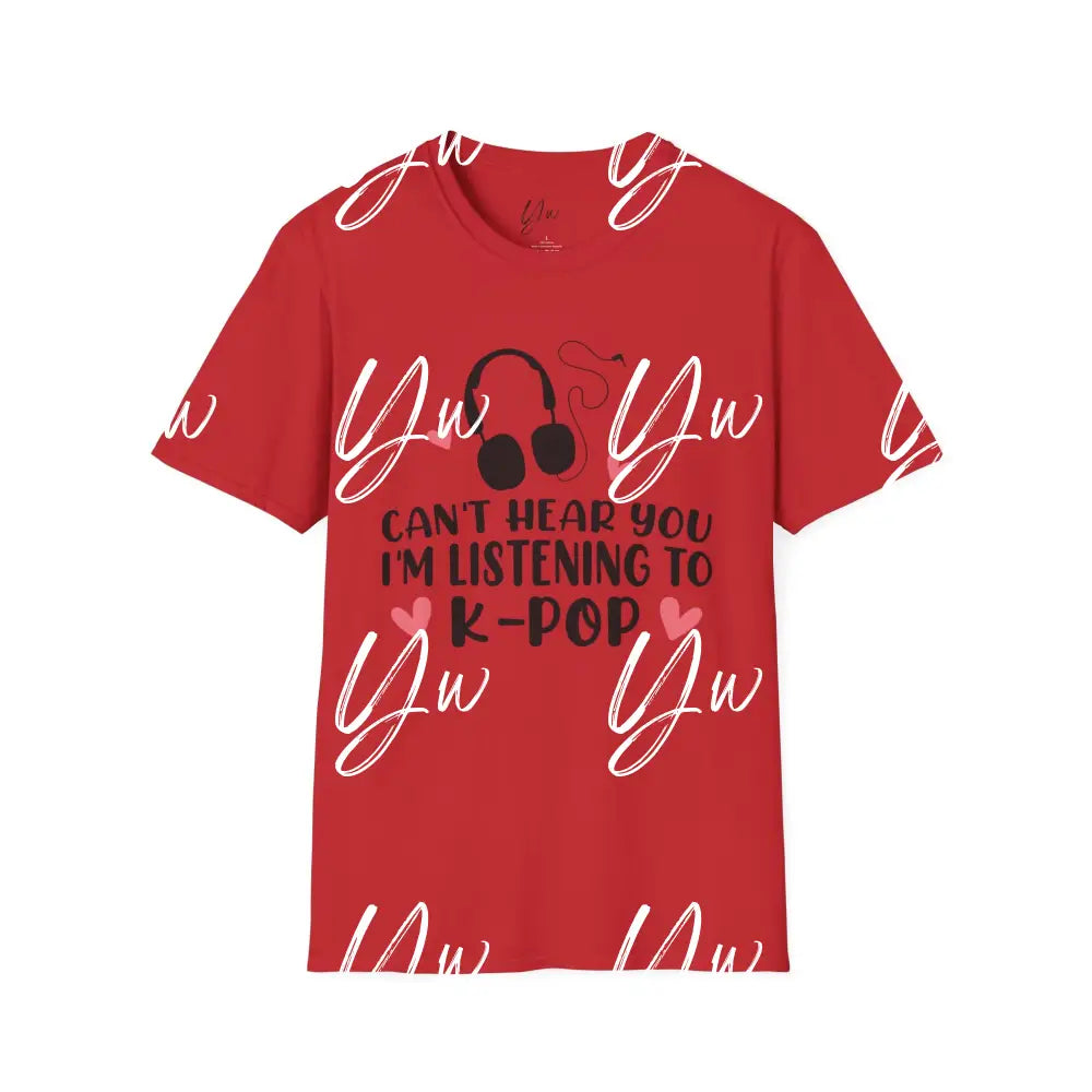 Listening to Kpop T-Shirt - Yenni's Warehouse