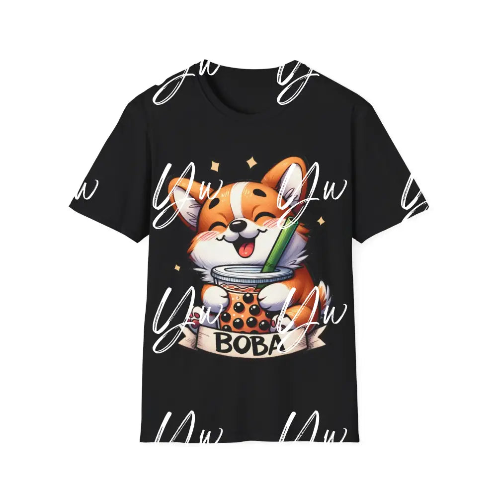 Corgi Boba T-Shirt - Yenni's Warehouse