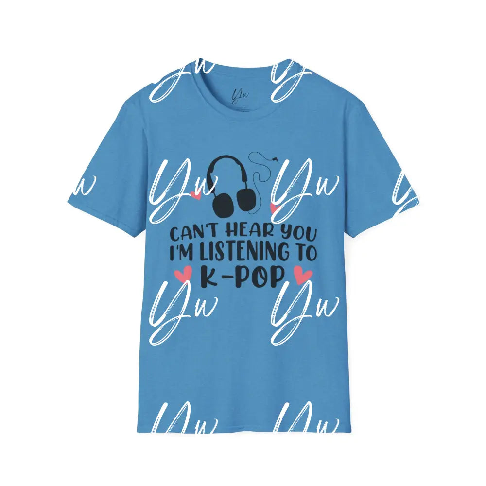 Listening to Kpop T-Shirt - Yenni's Warehouse