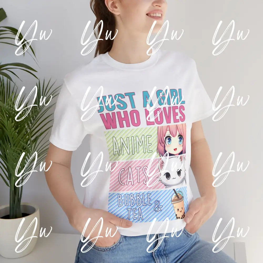 Anime & Boba Tea T-Shirt - Yenni's Warehouse