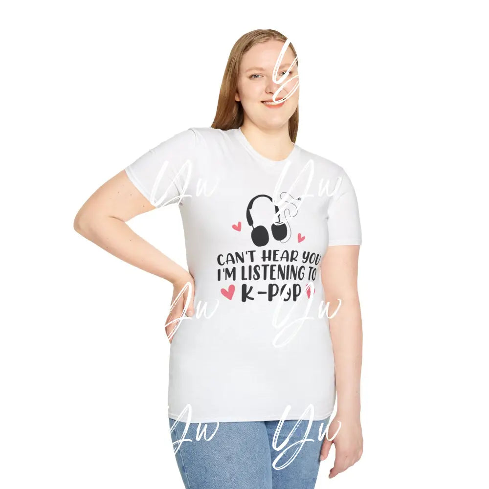 Listening to Kpop T-Shirt - Yenni's Warehouse