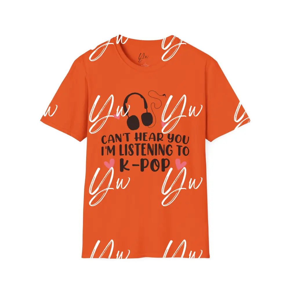 Listening to Kpop T-Shirt - Yenni's Warehouse