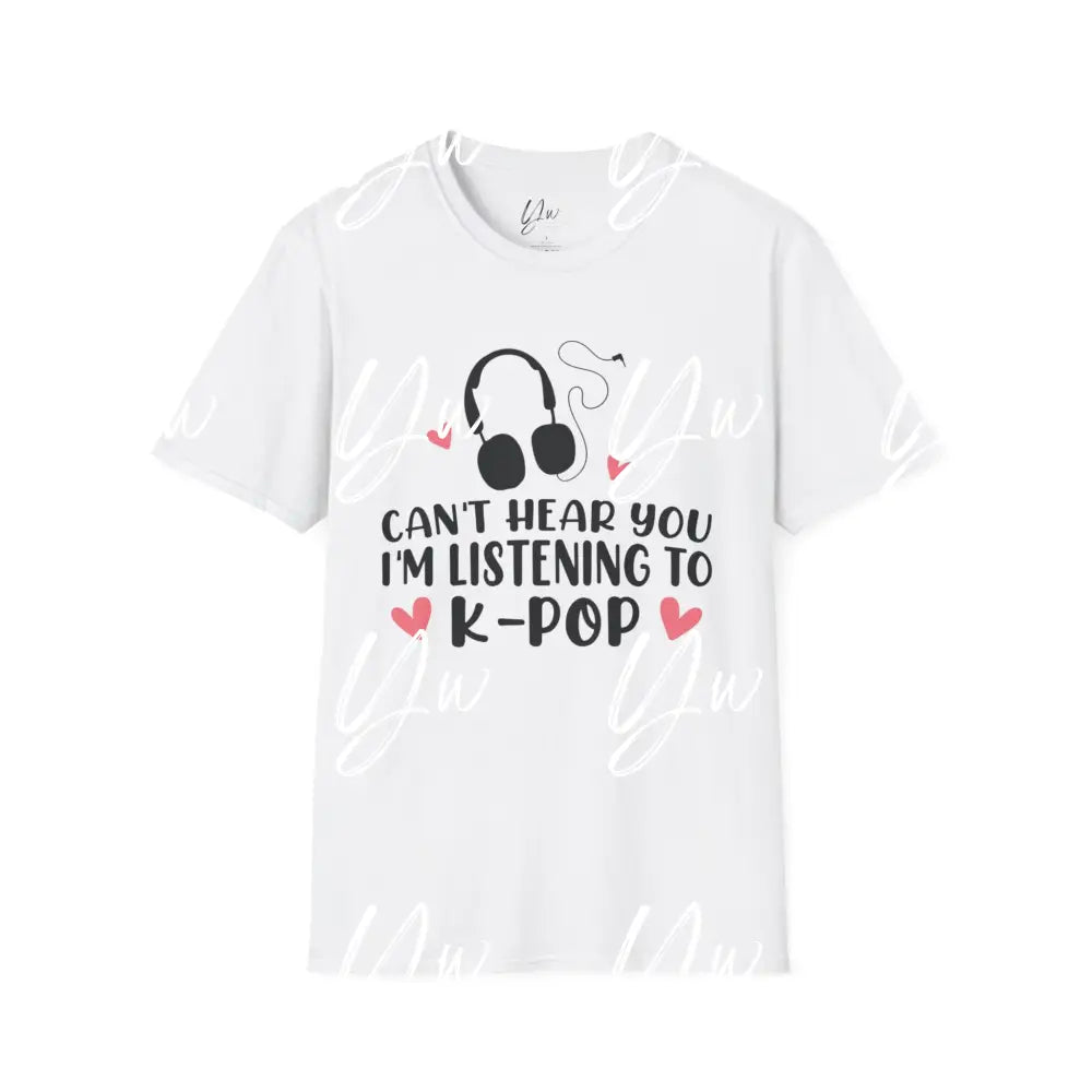 Listening to Kpop T-Shirt - Yenni's Warehouse