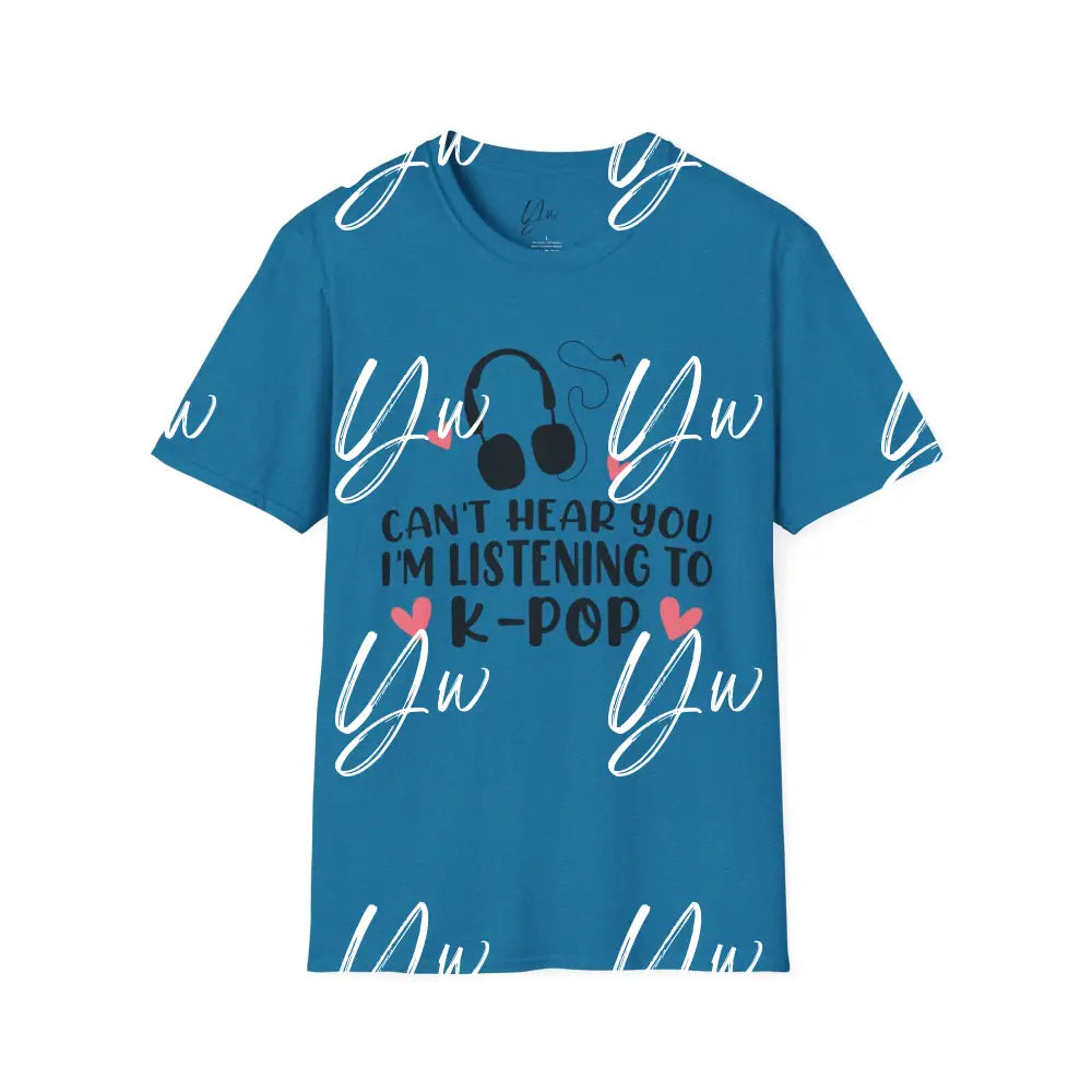 Listening to Kpop T-Shirt - Yenni's Warehouse
