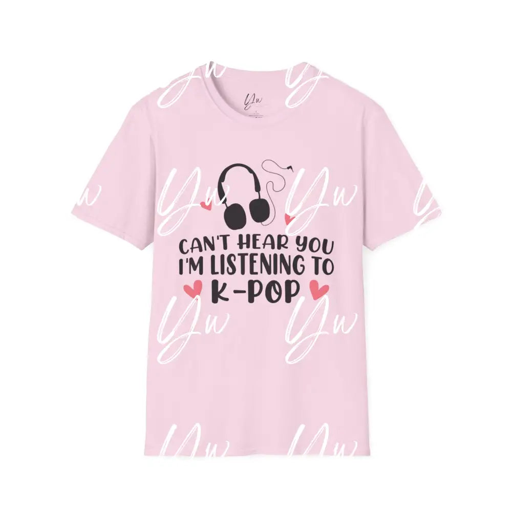 Listening to Kpop T-Shirt - Yenni's Warehouse