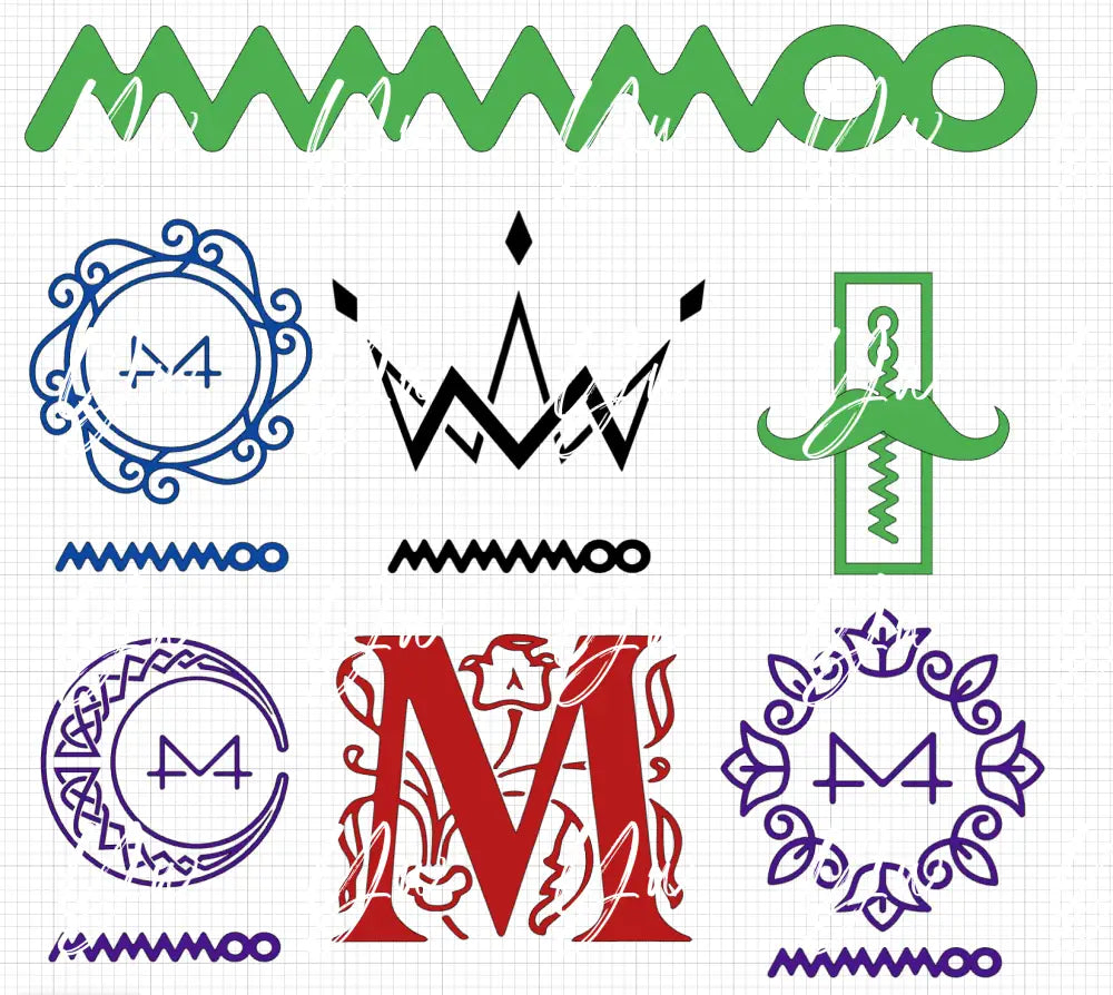 Mamamoo Logo Decals - Yenni's Warehouse