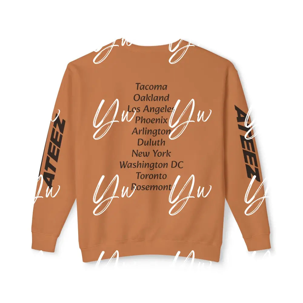 Ateez Towards the Light Tour Crewneck Sweatshirt