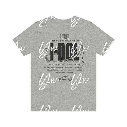 (G)I-DLE 2024 Tour Jersey Short Sleeve Tee