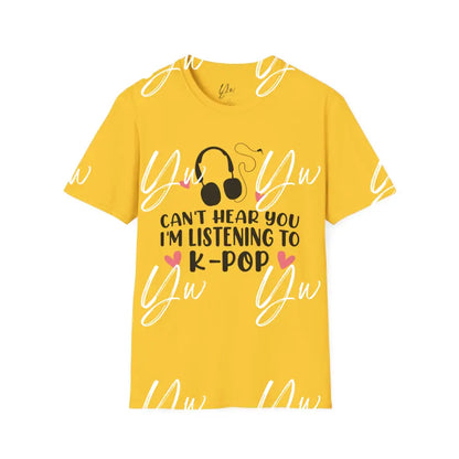 Listening to Kpop T-Shirt