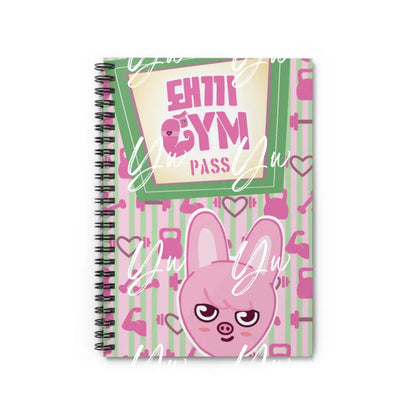 Dwaekki Gym Spiral Notebook