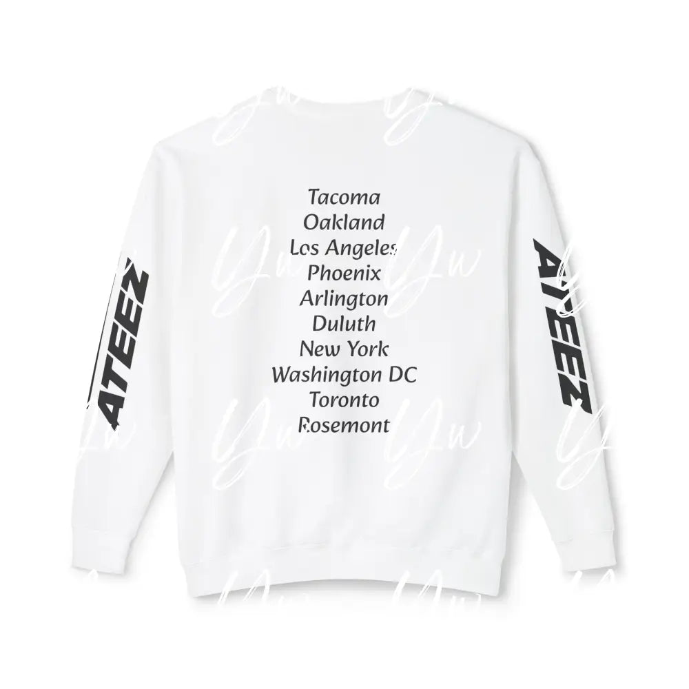 Ateez Towards the Light Tour Crewneck Sweatshirt