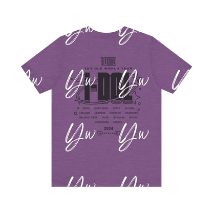 (G)I-DLE 2024 Tour Jersey Short Sleeve Tee