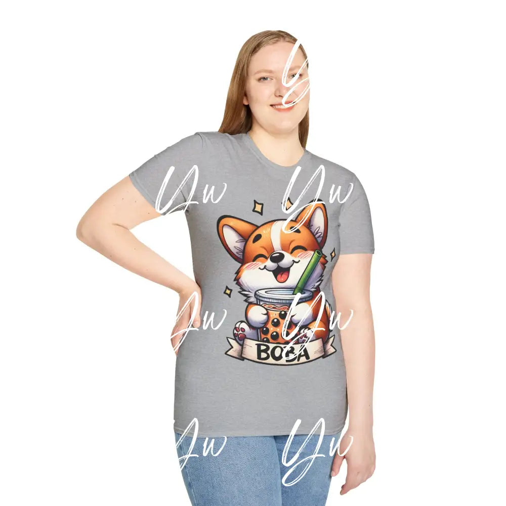 Corgi Boba T-Shirt