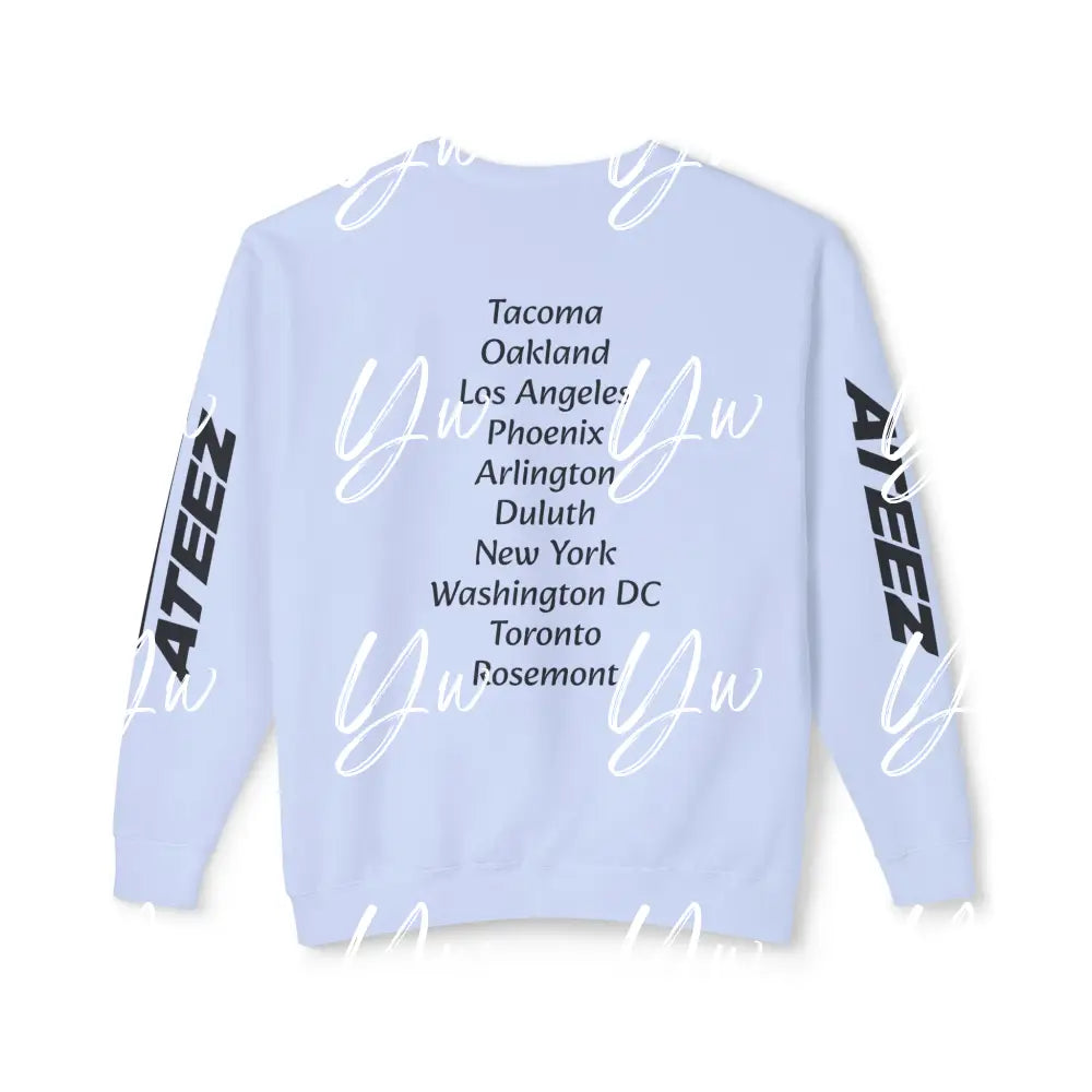 Ateez Towards the Light Tour Crewneck Sweatshirt