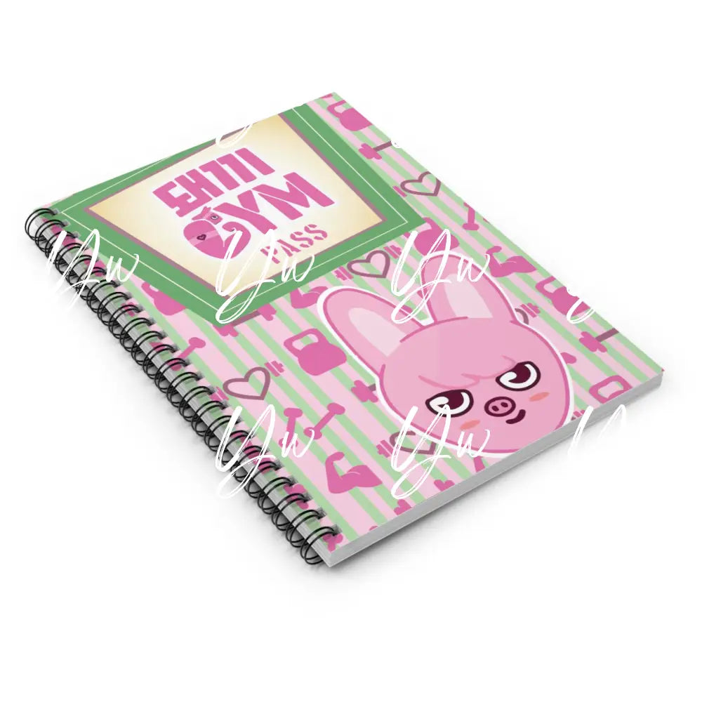 Dwaekki Gym Spiral Notebook
