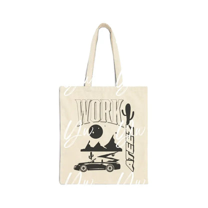 Ateez Work Canvas Tote Bag