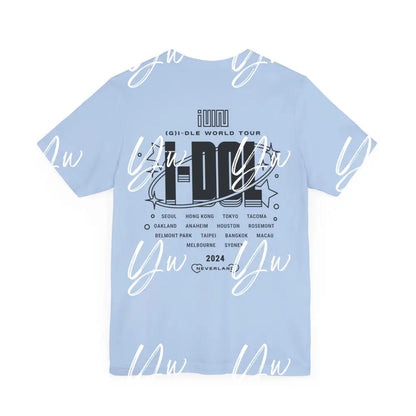 (G)I-DLE 2024 Tour Jersey Short Sleeve Tee