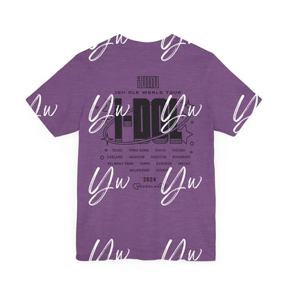 (G)I-DLE 2024 Tour Jersey Short Sleeve Tee