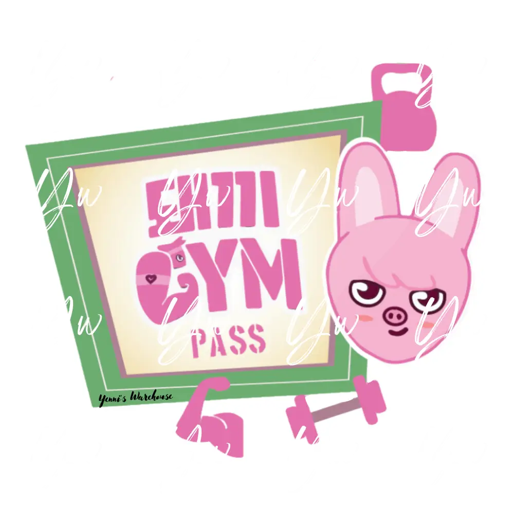 Dwaekki Gym Sticker