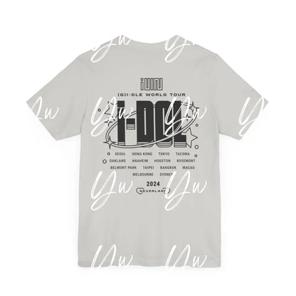 (G)I-DLE 2024 Tour Jersey Short Sleeve Tee