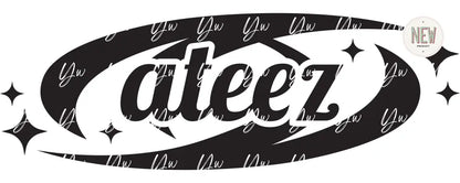 Ateez Member Decals